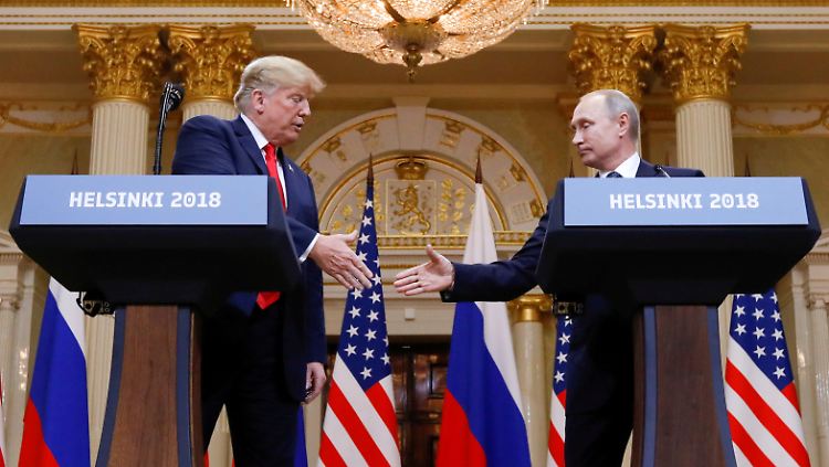 Putin und Trump trafen sich Mitte Juli in Helsinki. Das nächste Treffen soll nun erst nach dem Jahreswechsel stattfinden.