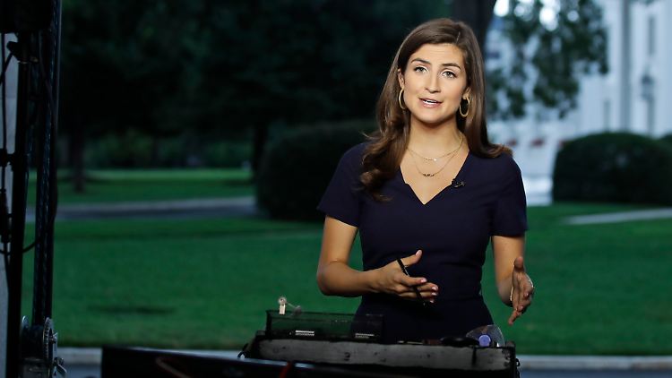 Respektlos zu sein, ist durchaus eine Auszeichnung für Journalisten - Kaitlan Collins stellte Trump Fragen, die diesem offenbar nicht passten.