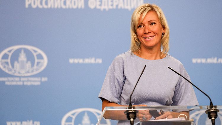 Die Sprecherin des Außenministeriums, Maria Sacharowa, warf der US-Politik "Unstimmigkeiten" vor.