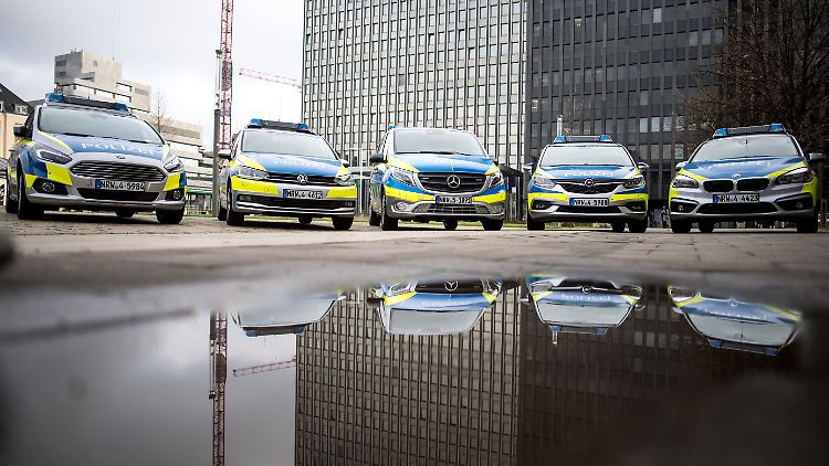 Das sind die getesteten Streifenwagen. Minibusse und Vans bewährten sich besonders.