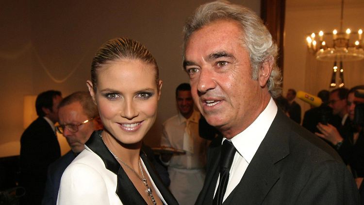 Heidi Klum und Flavio Briatore im Oktober 2003.