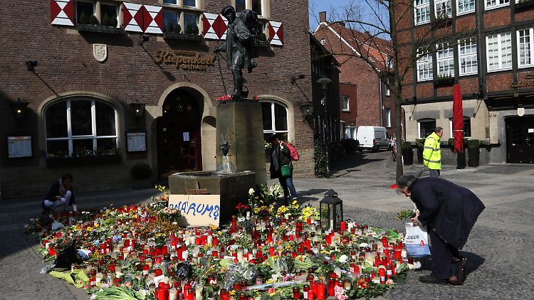 Die Gaststätte "Kiepenkerl": Hier war der Amokfahrer Jens R. am 7. April in eine Menschengruppe gefahren.