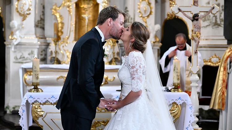 Sie haben "Ja" gesagt: Gerald und Anna.