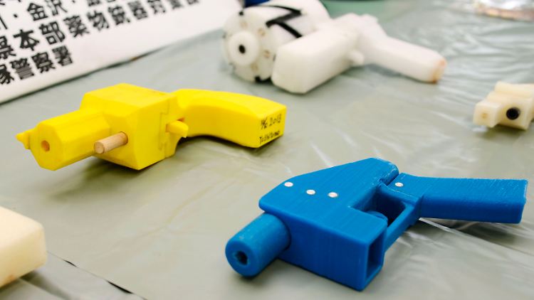 USA: Klage gegen Veröffentlichung von Waffenplänen für 3D-Drucker.