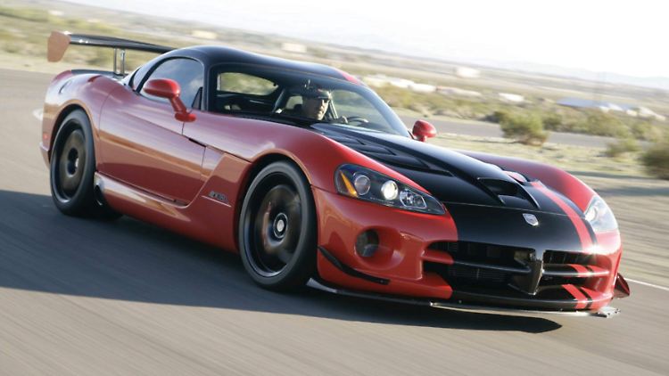Die Dodge Viper kommt zurück: Hier das Top-Modell der letzten Generation.