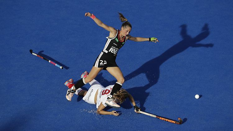 Auch die Deutsche Cecile Pieper konnte ihrem Team nicht zum Sieg verhelfen.