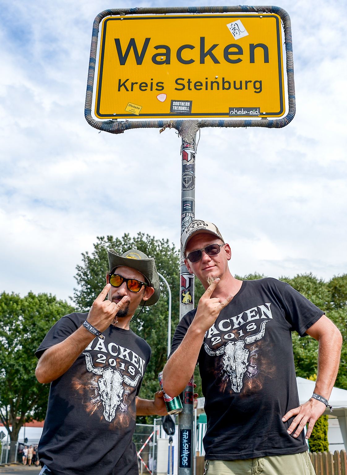 Eigentlich ist Wacken ein beschaulich ruhiges Örtchen in Schleswig-Holstein.