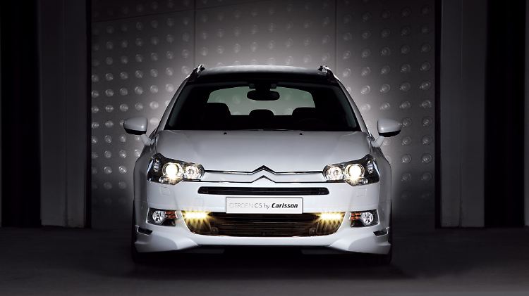 Carlsson hat dem Citroën C5 ein aggressiveres Äußeres verpasst.