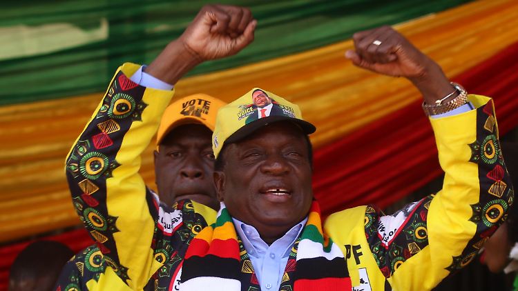 Wegen seiner Skrupellosigkeit wird Mnangagwa oft "das Krokodil" genannt.