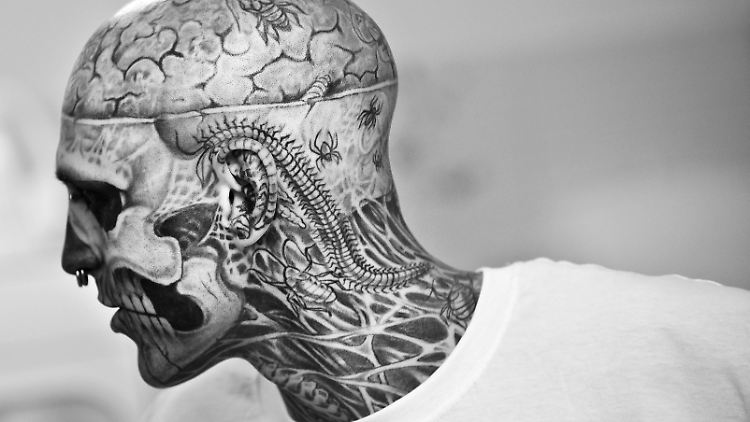 Rick Genest aka Zombie Boy wurde nur 32 Jahre alt.