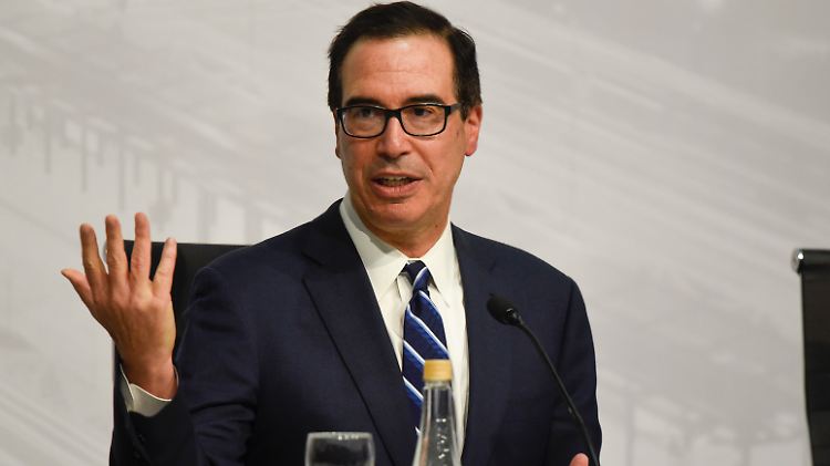 Die USA werden laut Finanzminister Steven Mnuchin weiterhin Sanktionen  durchsetzen.