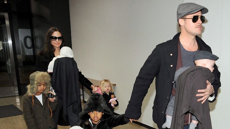 Jolie und Pitt, früher "Brangelina", heute Scheidungsstreitigkeiten.