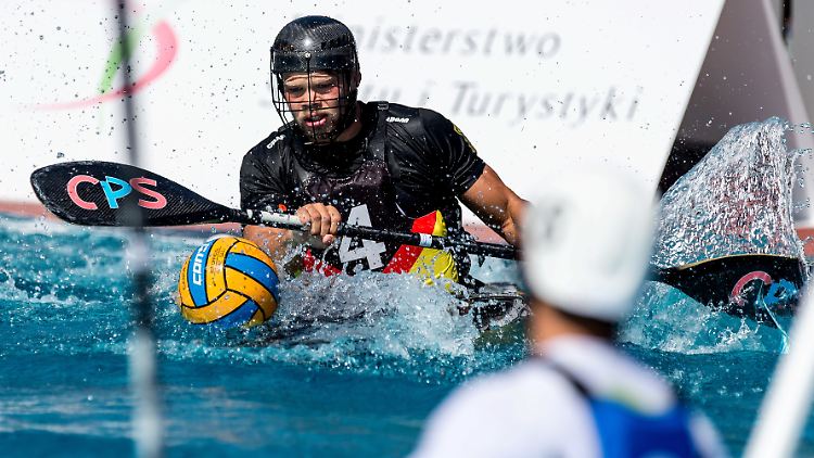Nach Gold bei den World Games 2017 (Foto) feiert Lukas Richter nun auch mit der deutschen Kanupolo-Nationalmannschaft den ersten WM-Titel.
