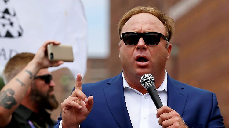 Jones bei einer Trump-Veranstaltung in Ohio.