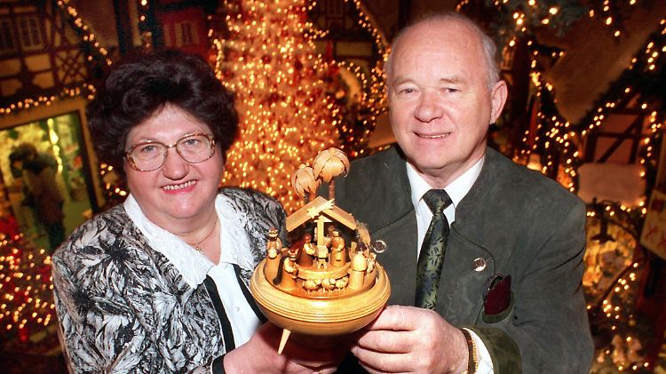 Käthe und Wilhelm Wohlfahrt (Archivbild von 1998).