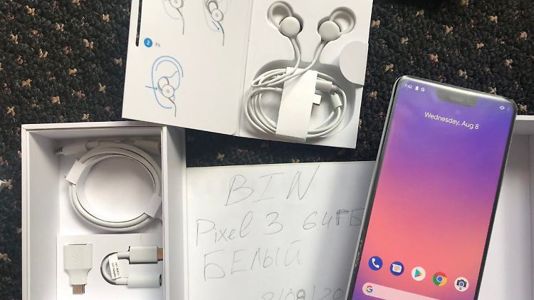 Hier ist zu sehen, dass Google das Pixel 3 XL möglicherweise mit Pixel Buds verkauft.