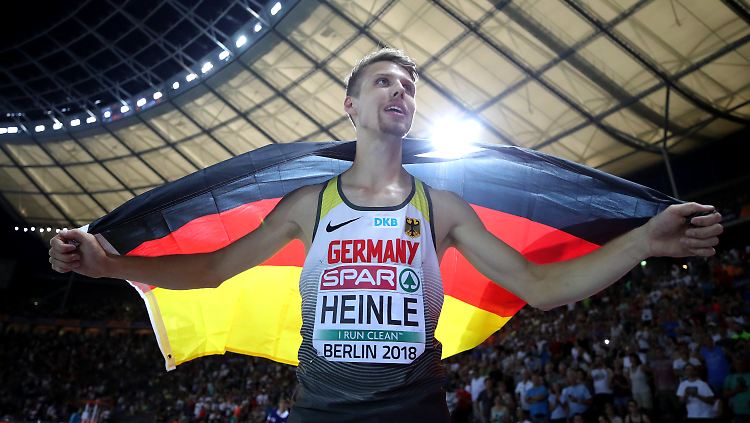 Zweimal persönliche Bestleistung - Fabian Heinle kann zufrieden sein.