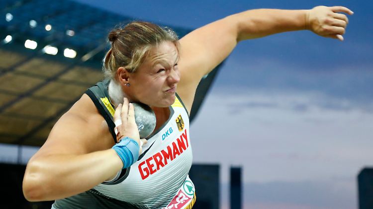 Mit Wucht zur Vize-Europameisterschaft: Christina Schwanitz.