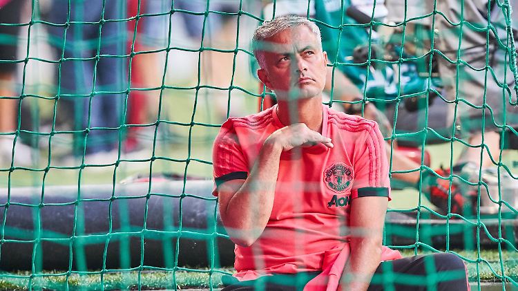 Nicht unumstritten bei Manchester United: Starcoach José Mourinho.