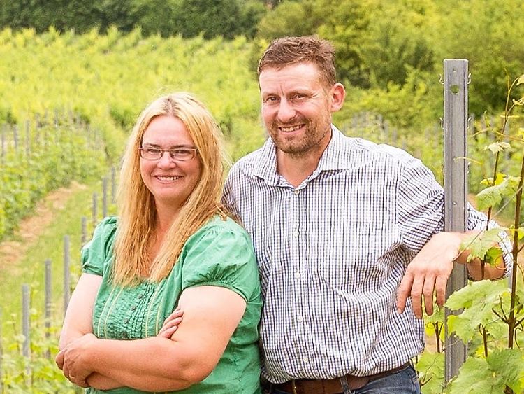 Das Weingut von Marco und Alexandra Becker liegt in Ebersheim, einem Mainzer Vorort.