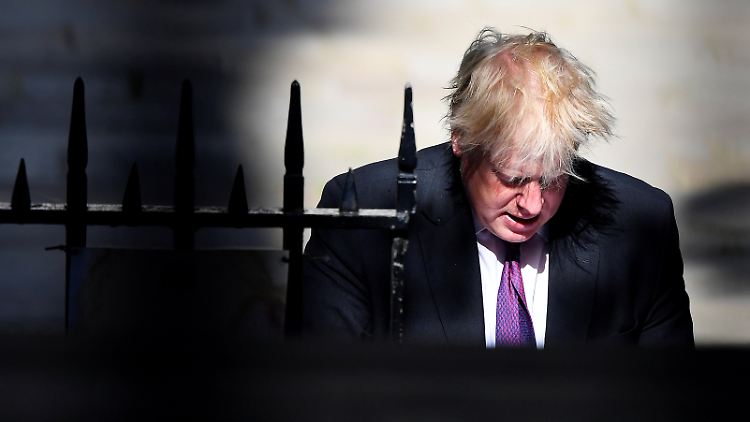 Entschuldigen will sich Boris Johnson nicht.