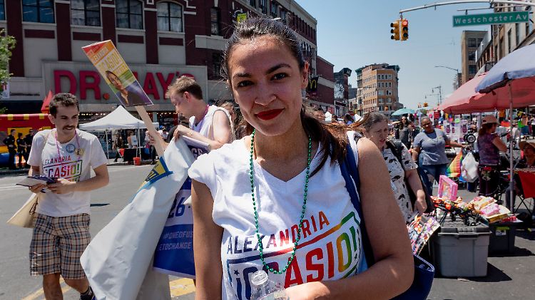 "Ich bin eine dieser Frauen, von denen man meint, sie hätte in der Politik nichts verloren", sagt Ocasio-Cortez.