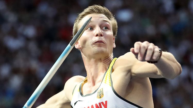 Thomas Röhler überzeugt im Berliner Olympiastadion.