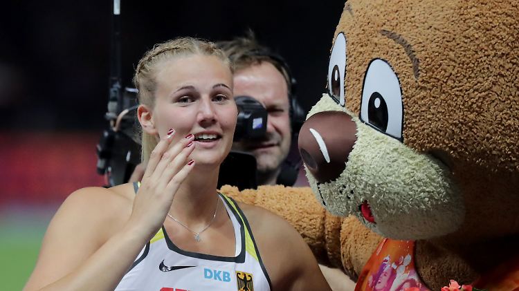 Es passt für Christin Hussong in Berlin.