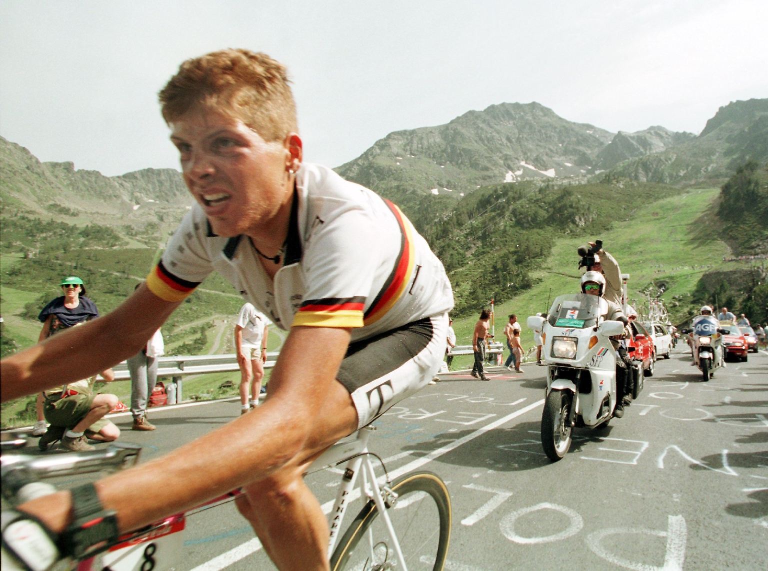 Der Rostocker Jan Ullrich ist 1997 auf dem Höhepunkt seiner Radsport-Karriere. 