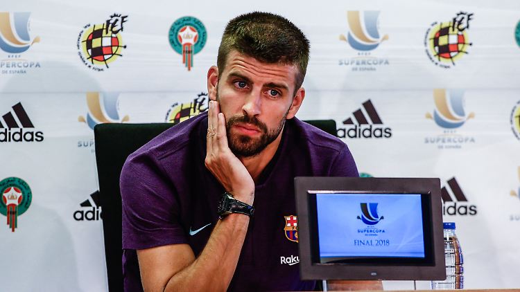 "Die Entscheidung ist schon vor langer Zeit gefallen und ist gut durchdacht": Gerard Piqué verkündet seinen Abschied.