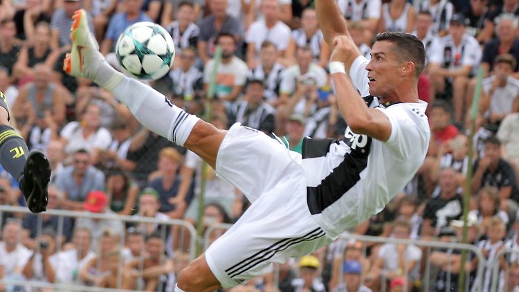 In der A-Mannschaft: Cristiano Ronaldo.