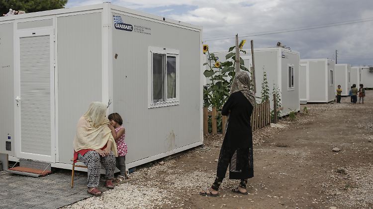 Afghanische Flüchtlinge in Griechenland.