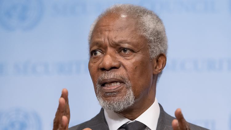 Kofi Annan wurde 80 Jahre alt.