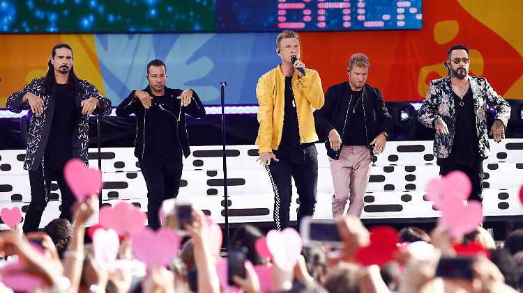 Haben die Tanzschritte trotz des fortgeschrittenen Alters noch drauf: die Backstreet Boys.