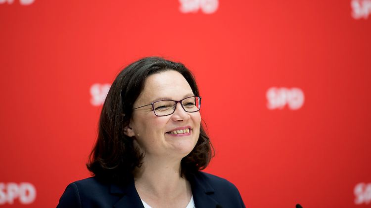 Nahles sieht einen eher mauen Start der Großen Koalition.