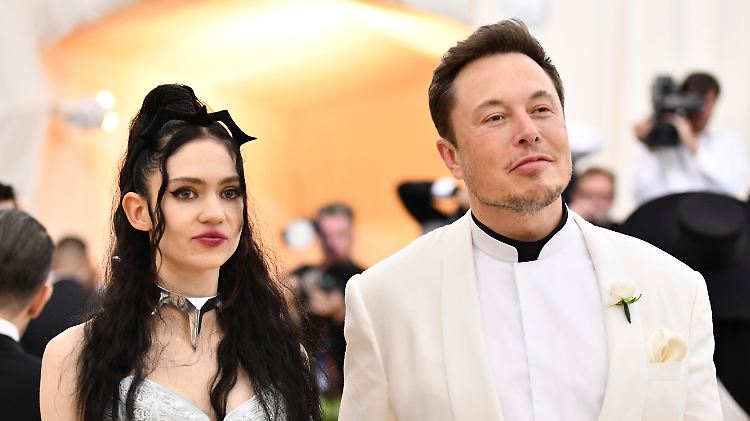 Grimes und Elon Musk Anfang Mai 2018.