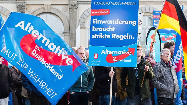 In aktuellen Umfragen liegt die AfD bei 14 Prozent.