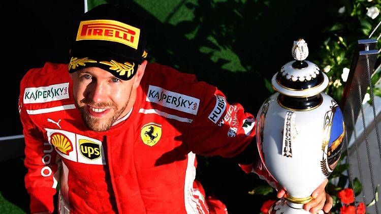 Wann kommt der neue Kollege? Sebastian Vettel.