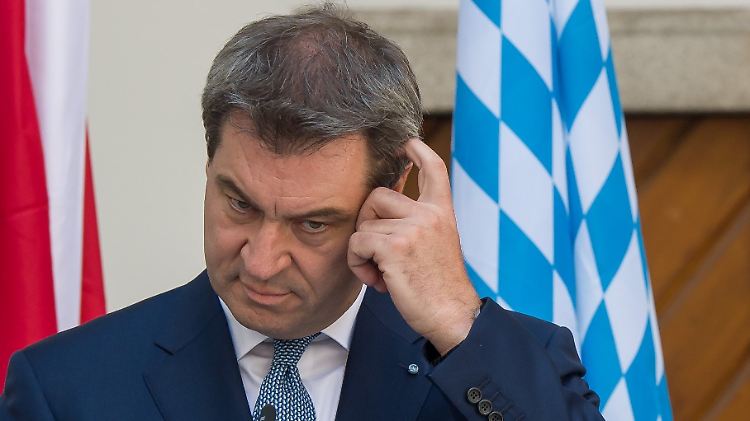 Die Umfragewerte für Markus Söder sehen nicht gut aus.