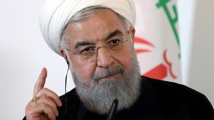 Irans Präsident Ruhani fordert eine Stärkung des eigenen Militärs.