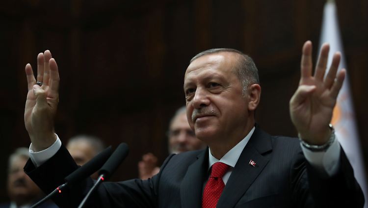 Der türkische Präsident Erdogan.