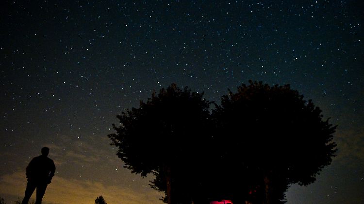 Der Sternenhimmel über Brandenburg.