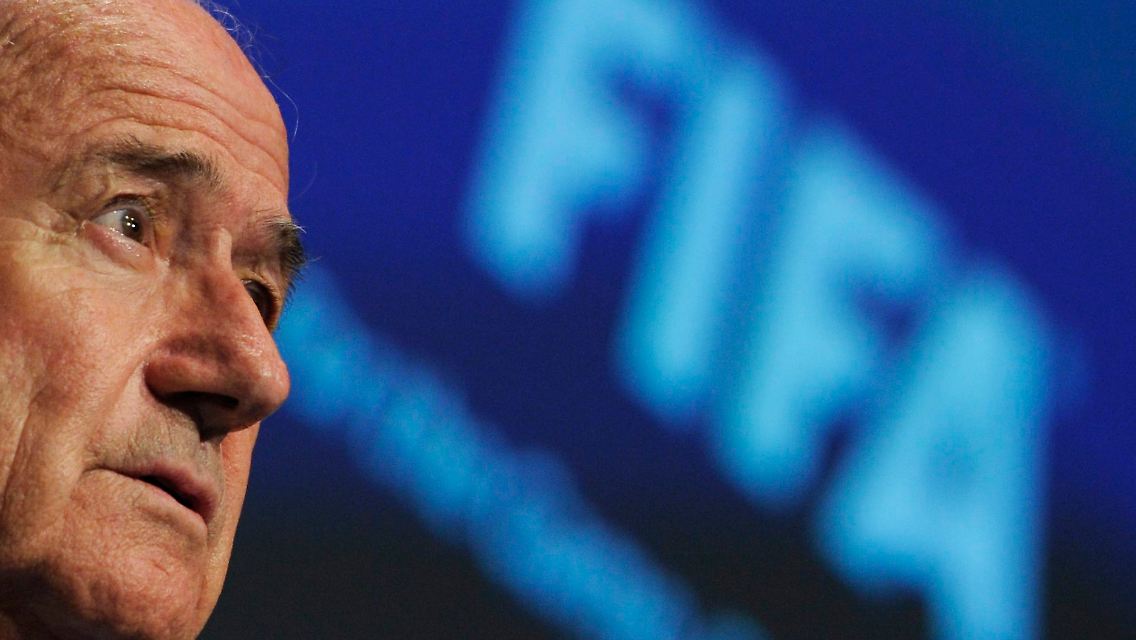 Widersteht allen Versuchungen: Joseph Blatter. Auch der, die Bestechung in seinem Verband zu bekämpfen.