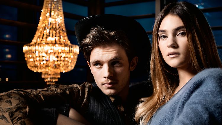 In "Asphaltgorillas" spielt Stefanie Giesinger neben Jannis Niewöhner (l.) ein russisches Töchterchen.