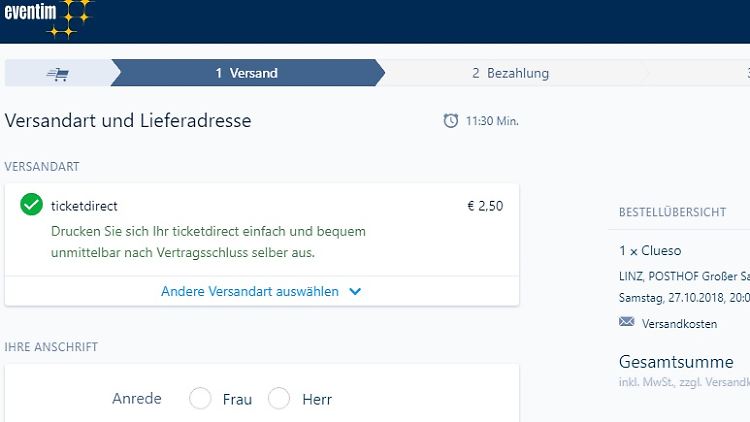 Einfach und bequem selbst ausdrucken - die Gebühr dafür ist jedenfalls hinfällig.