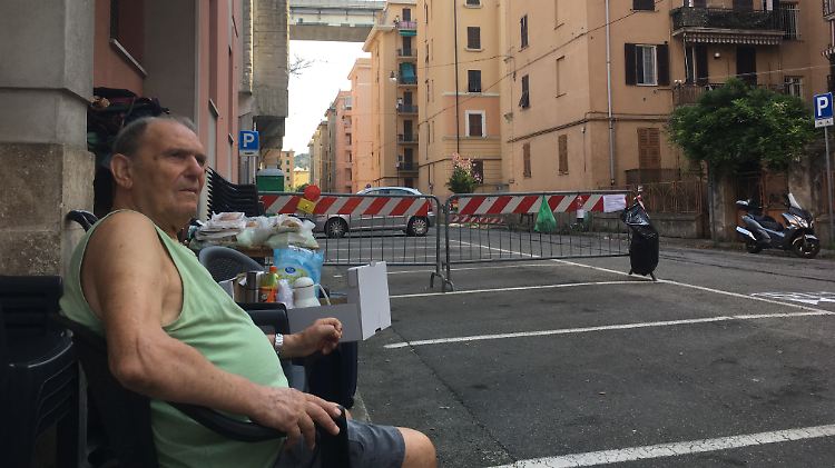 Domenico Ursi hat schon gesehen, wie die Brücke gebaut wurde.