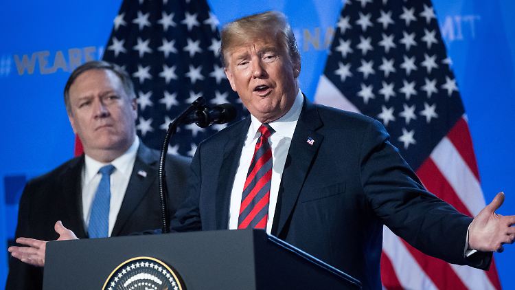 Trump hält nicht viel von Pompeos Reiseplänen.