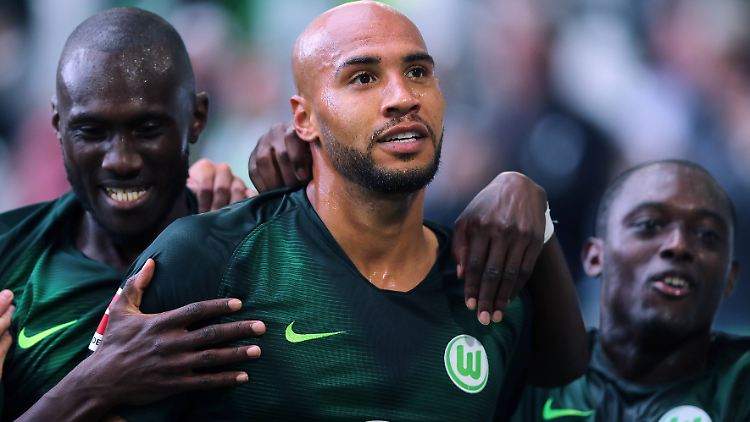 Erstes Tor für den VfL Wolfsburg: Innenverteidiger John Anthony Brooks.