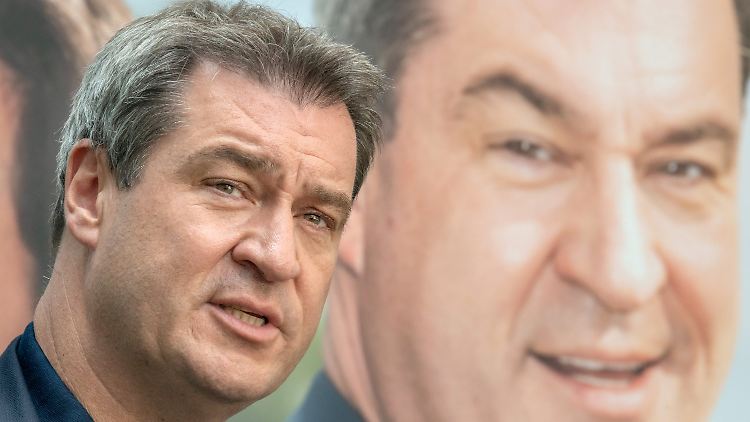 Seit Monaten im Wahlkampf: Markus Söder.