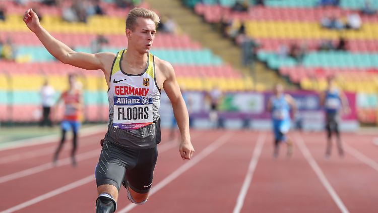 Johannes Floors gewann dreimal Gold in Berlin - vor weitgehend unbesetzten Zuschauerrängen.